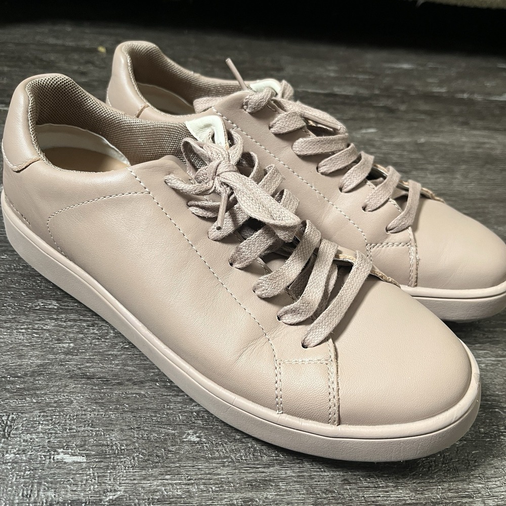 Geox Spherica ECU3 Casual Low Top Sneakers Nude Women's size US9‎ EU39